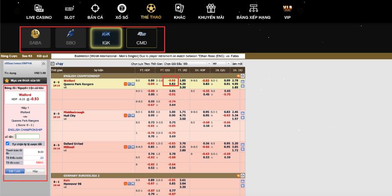 Hướng dẫn cách chơi cá cược bóng đá tại CLUBV chi tiết nhất 2 Hướng dẫn cách chơi cá cược bóng đá
